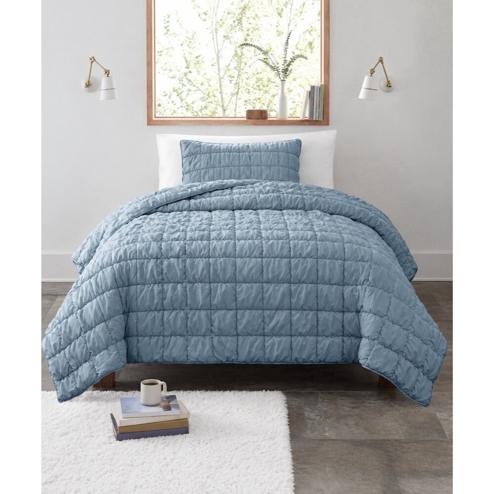 UGG 2-Piece Twin/Twin XL Devon Puff Quilt and Sham Set